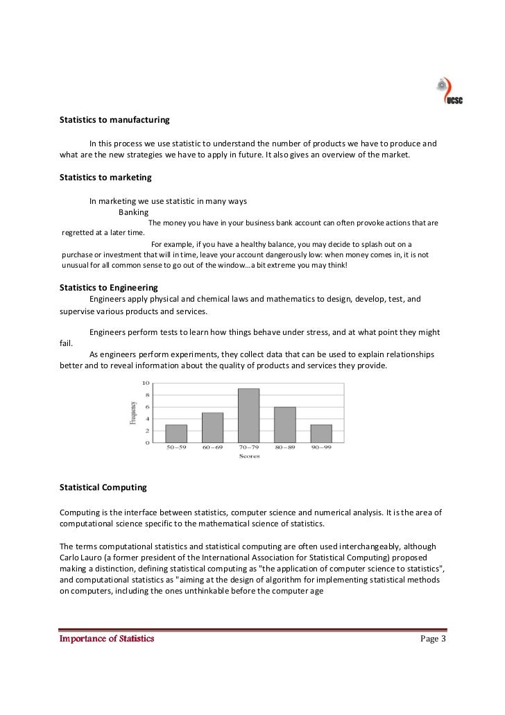 importance of statistics in science importance of statistics pdf